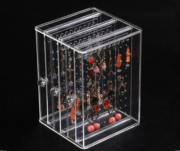 Multifunction Women's Jewelry Storage Box Acrylic High Quality Earring display stand Pendant Locket ear stud Case holder rack Free Shipping
Multifunction Women's Jewelry Storage Box Acrylic High Quality Earring display stand Pendant Locket ear stud Case holder rack Free Shipping