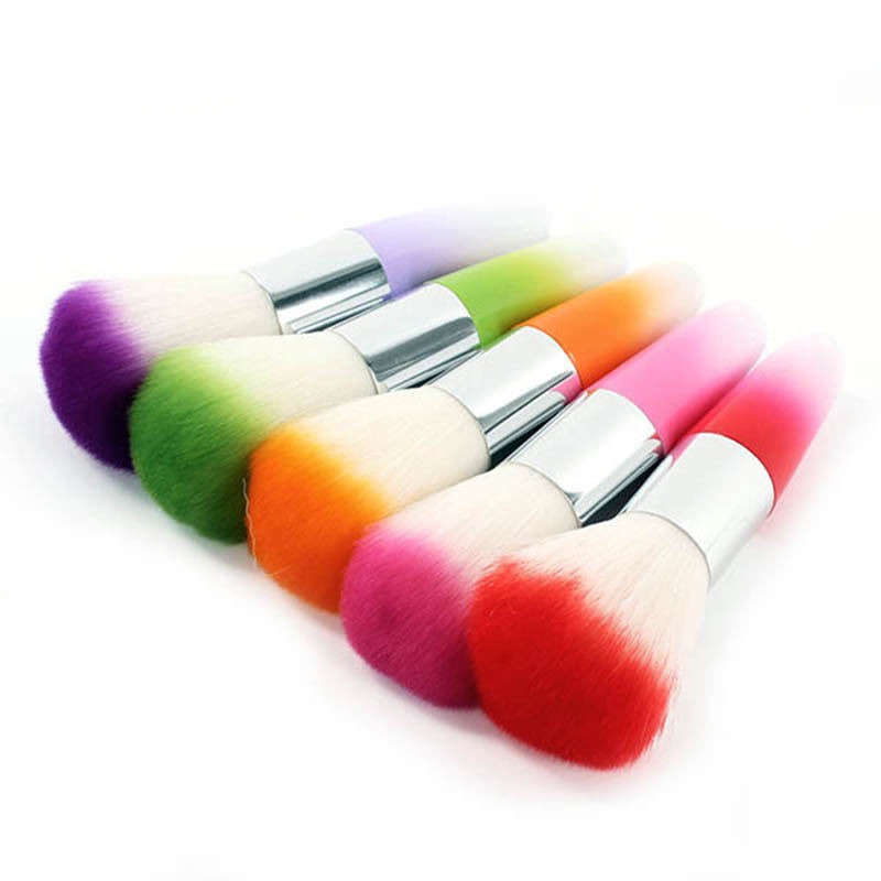 Nail Brushes Nail Art Dust Cleaner Acrylic UV Gel Nail Dust Brush Dust Powder Remover #R49