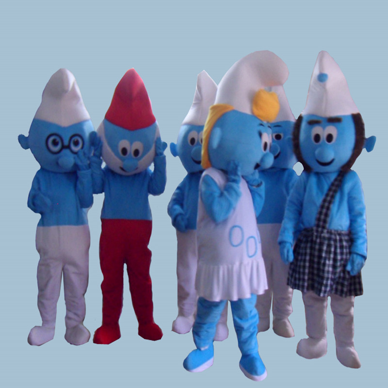 2016 Hot Selling Lovely Blue Smurfs Papa Smurf Mascot Costume Halloween Party Fancy Dress cartoon costume factory Children adult Size, Blue 6
2016 Hot Selling Lovely Blue Smurfs Papa Smurf Mascot Costume Halloween Party Fancy Dress cartoon costume factory Children adult Size, Blue 6