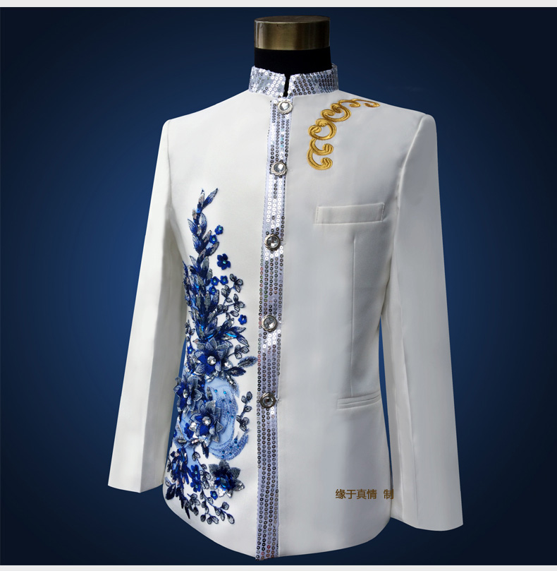 Wholesale-Men New Fashion Designer Wedding Groom Indowestern Sherwani Suit Coat Jacket