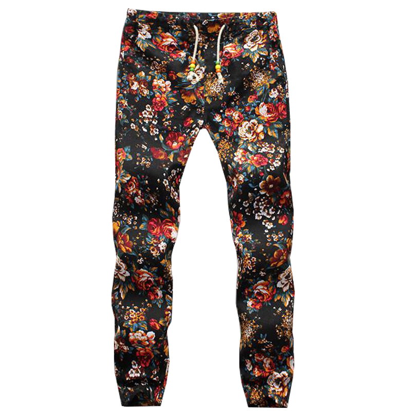 Wholesale-2016 New Design Fashion Sweatpants Hawaiian Comfortable Leisure Brand High Quality Casual Men Pants Plus Size M-5XL