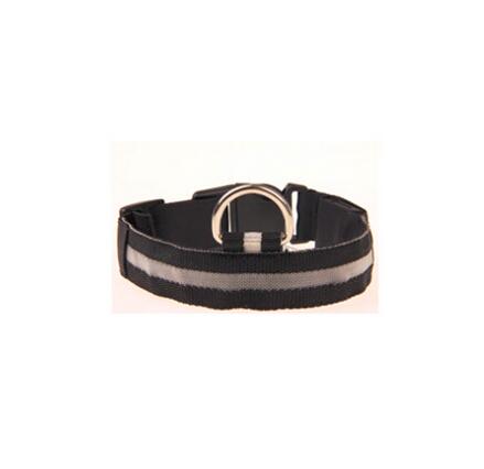Nylon Light Night Safety Flashing Glow Supplies Pet Cat Collars Dog Accessories For Small Dogs Collar LED