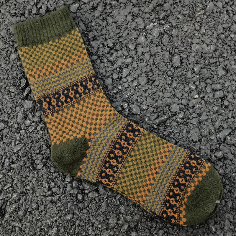 Wholesale-1 Pair Winter Mens Socks Warm Thick Wool Sokken Mixture ANGORA Cashmere Casual Dress Sport Socks calcetines hombre Cheap Z1