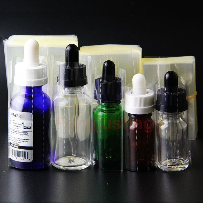 Heat PVC Shrink Wrap Film for 15ml E-liquid Glass dropper Bottles Pvc Shrink Sleeve label shrink seals for 10ml 30ml e-juice glass bottles
Heat PVC Shrink Wrap Film for 15ml E-liquid Glass dropper Bottles Pvc Shrink Sleeve label shrink seals for 10ml 30ml e-juice glass bottles