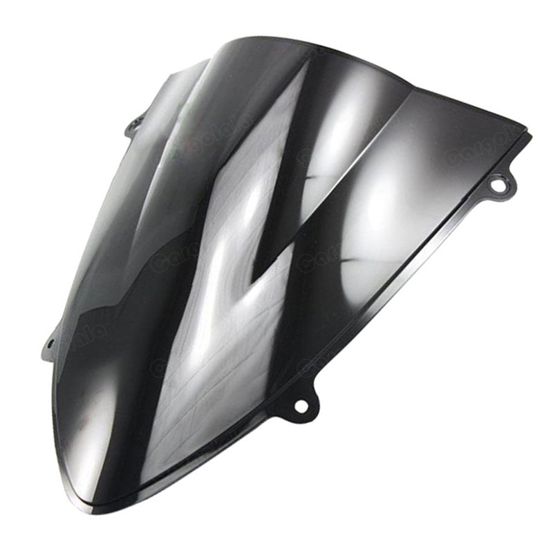 Double Bubble Windscreen Windshield ABS for Kawasaki Ninja 250R EX250 2008 2009 2010 2011 2012