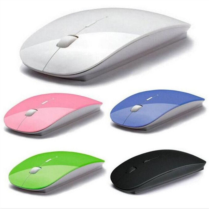 

2 4G Wireless Mouse Optical USB Receiver 1200DPI 3D Bluetooth Mice For Laptops PC Computer Desktop Universal At Home Office261b