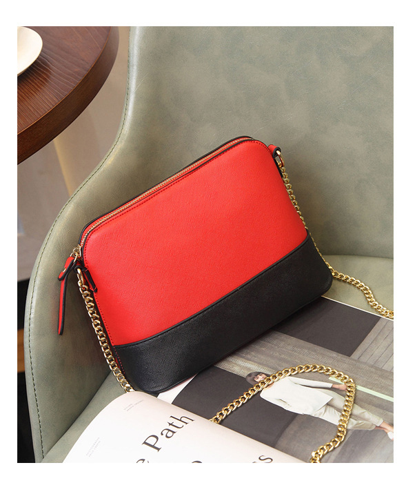 Fashion small shell bag new spring summer chains shoulder bag bowknot patchwork purses crossbody bags, Black+white
Fashion small shell bag new spring summer chains shoulder bag bowknot patchwork purses crossbody bags, Black+white