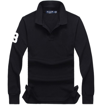 Wholesale autumn and winter new high-quality 100% cotton fashion long-sleeved casual men' POLO shirt long sleeve EOD1, Purple
Wholesale autumn and winter new high-quality 100% cotton fashion long-sleeved casual men' POLO shirt long sleeve EOD1, Purple