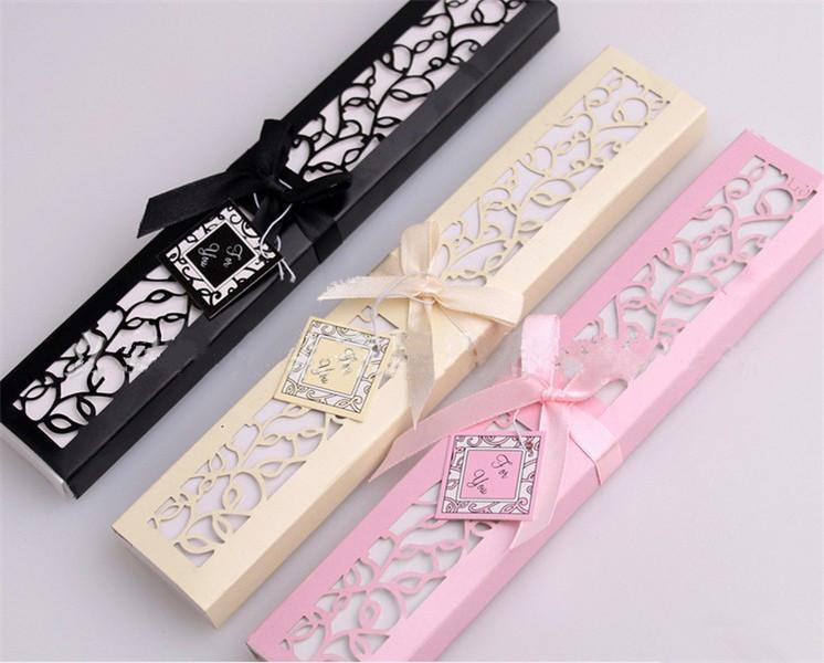 50Pcs Whole Mix Color Personalized PrintingEngrave Logo On Ribs Wooden Bamboo Hand Silk Wedding FansGift Box