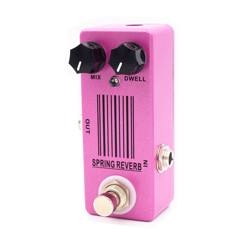 Free Shipping Wholesales Mini Spring Reverb Guitar Effect Pedal Reverb Pedal And True Bypass Durable and fashionable Musical Instruments
Free Shipping Wholesales Mini Spring Reverb Guitar Effect Pedal Reverb Pedal And True Bypass Durable and fashionable Musical Instruments