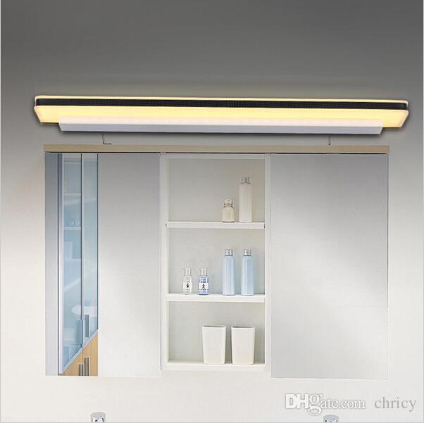 Acrylic led bathroom mirror lamp bedroom vanity lights for home lighting fixtures living light modern bathroom wall mount wall sconces