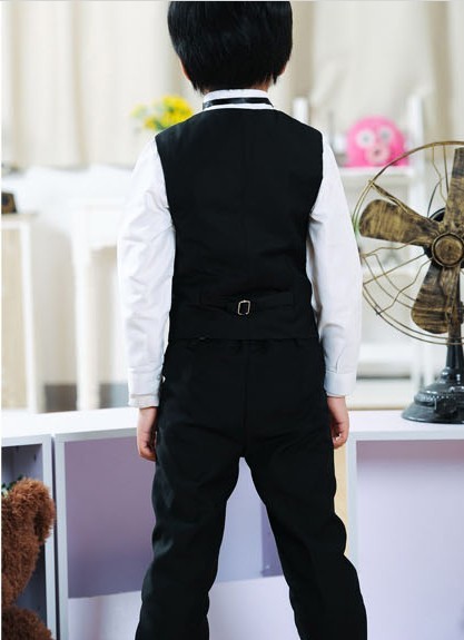 Top Quality White Cotton Kid Long Sleeve Shirt Boy Wear Prom Shirt Formal Event Cheap Tuxedo White Shirt