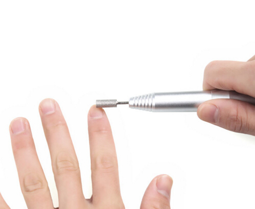 Professional Electric Nail Drill Pen 6 Bits Nail Nursing Kit 100-240V Pedicure & Manicure Polish Machine Nail Art Tool