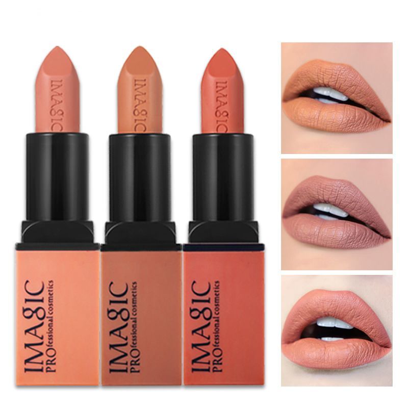 IMAGIC Velvet Matte 6 Colors Lip Stick Silky Temptation Rouge Waterproof Long-lasting Batom Hot Sexy Colors Lipstick Make Up
IMAGIC Velvet Matte 6 Colors Lip Stick Silky Temptation Rouge Waterproof Long-lasting Batom Hot Sexy Colors Lipstick Make Up