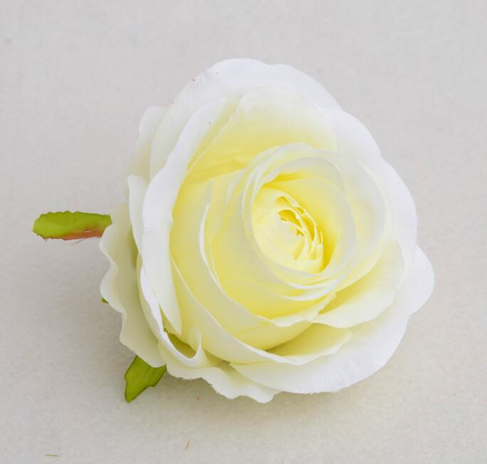 Dia 3.9inch 10cm Silk flowers wholesale rose heads artificial flowers diameter fake flowers head high quality WR005