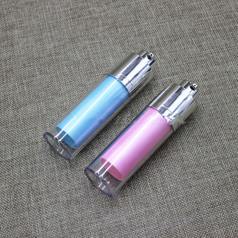 30ml airless pump plastic bottles , vacuum emulsion bottle with lotion pump on the travelling cosmetic packaging F20171900
30ml airless pump plastic bottles , vacuum emulsion bottle with lotion pump on the travelling cosmetic packaging F20171900