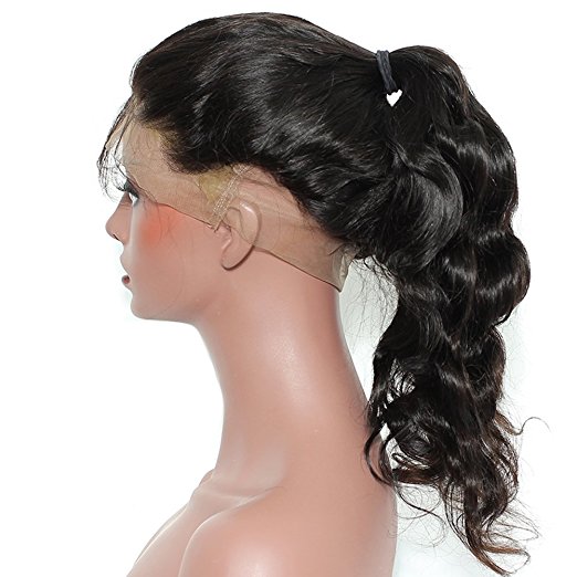 HD Pre Plucked 360 Lace Frontal Wigs for Black Women loose wavy Glueless front Human Hair with Baby Hairs diva1 150% density