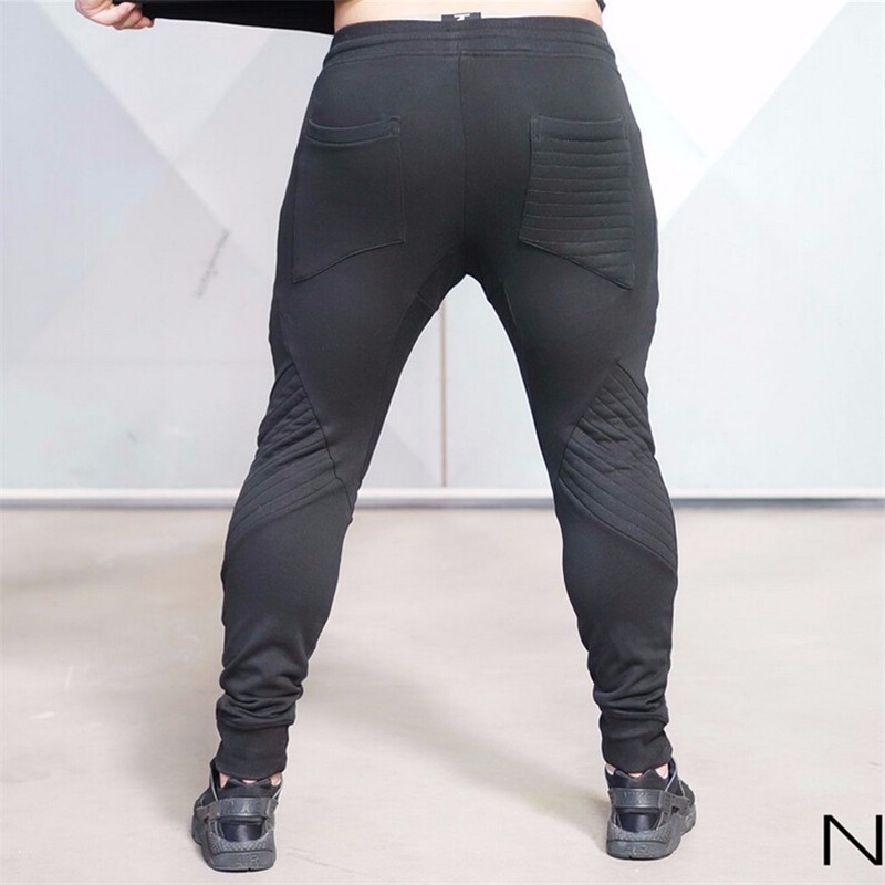 Wholesale-Men's Athletic Gym Pants Workout Cloth Sporting Active Cotton Pants Men Running Jogger Pants Sweatpants Bottom Legging