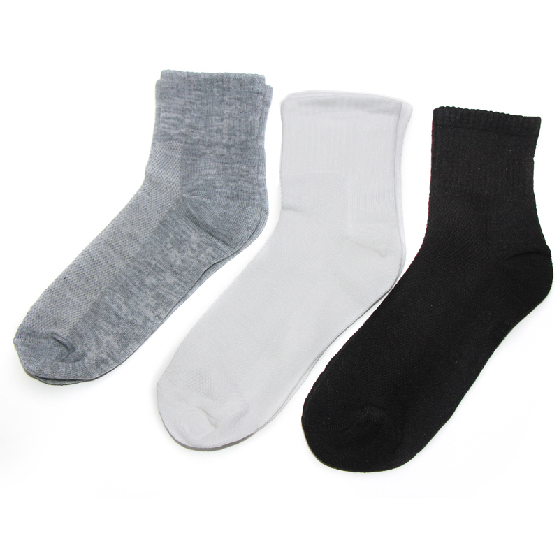 Wholesale-10 Pieces/ Lot Fashion New Summer Autumn Men's Socks Quality Cotton Polyester Sports Mesh Breathable Sock For Men Free