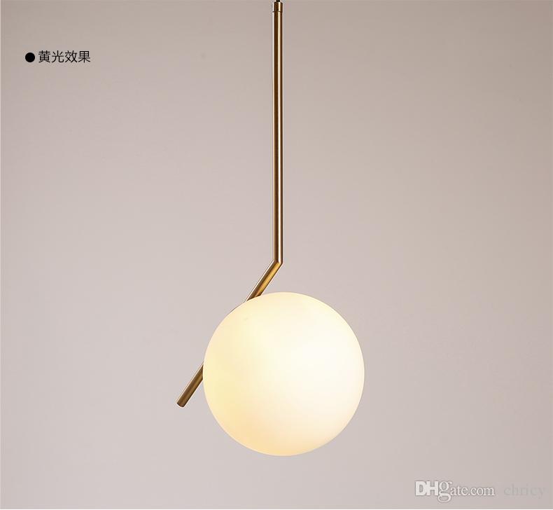 north europe led glass chandeliers lighting globe pendant lights restautant bedroom livingroom pendant lights fixture ac85265v