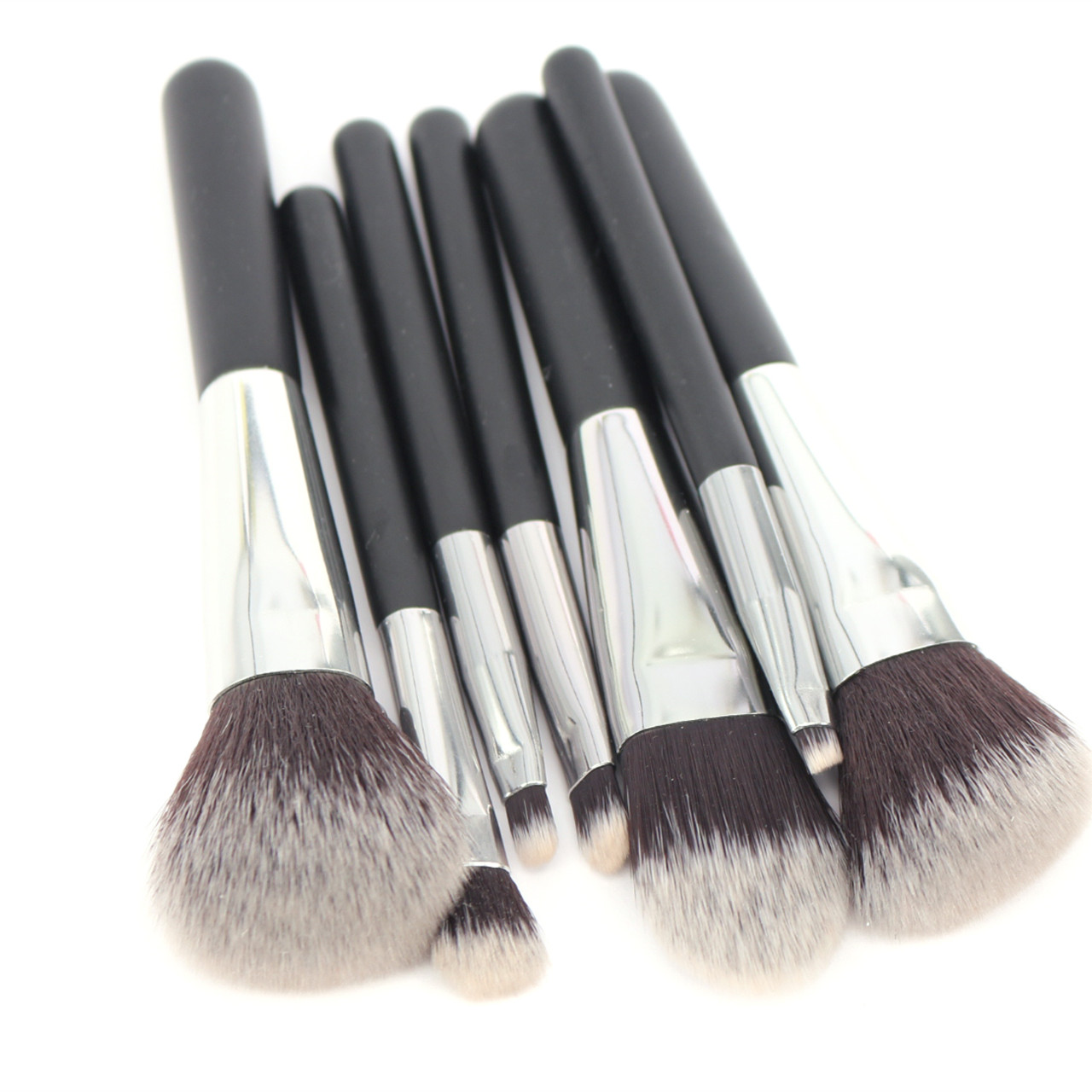 Professional Makeup Brush Set Soft Vegan Synthetic Mini Travel MakeupTools Kit 7pcs Powder Foundation Blush Eyeshadow Eyebrow Eyeliner
Professional Makeup Brush Set Soft Vegan Synthetic Mini Travel MakeupTools Kit 7pcs Powder Foundation Blush Eyeshadow Eyebrow Eyeliner