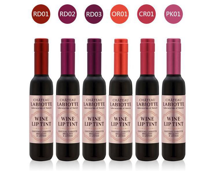 LABIOTTE wine bottle lip gloss chateau labiotte wine lip tint with blogger 6 colors for option DHL free
LABIOTTE wine bottle lip gloss chateau labiotte wine lip tint with blogger 6 colors for option DHL free