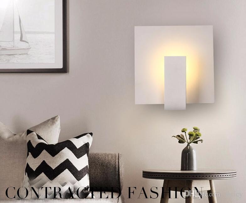 modern wall sconces 3w led wall lights bedside dining living room lamps for home indoor lighting fixture