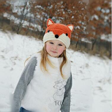 European and American Style Children Lovely Fox Knitted Hats Manual High Quality Wool Beanie Spring Autumn Warm Cartoon Skull Caps, Grey
European and American Style Children Lovely Fox Knitted Hats Manual High Quality Wool Beanie Spring Autumn Warm Cartoon Skull Caps, Grey