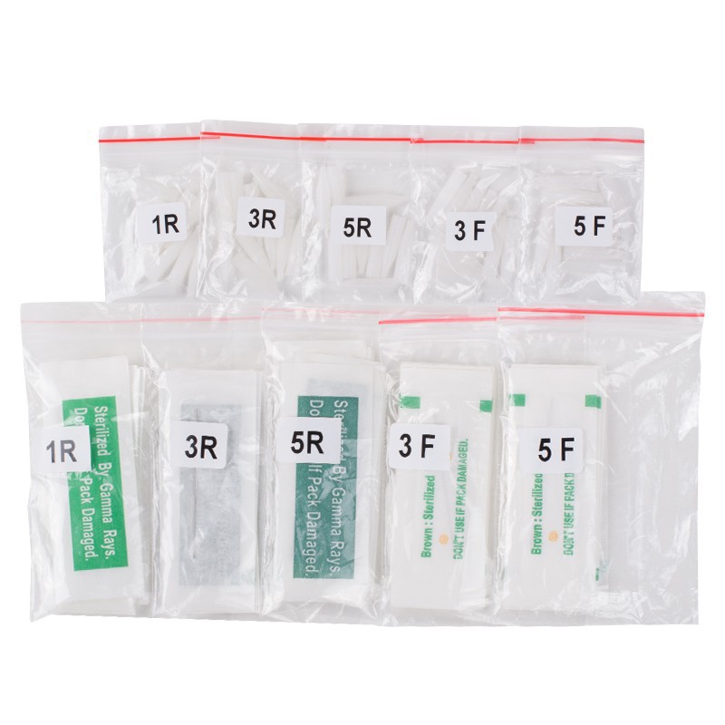 2017 Wholesale K18 New Permanent Makeup Tattoo Eyebrow Pen Machine 50 Needles Tips Darkmagenta Free Shipping