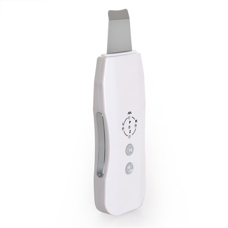 SC001 rechargeable Ultrasonic Skin Scrubber Deep Cleansing Whitening Lead-in Nutrition Remove Acne Corneum Machine