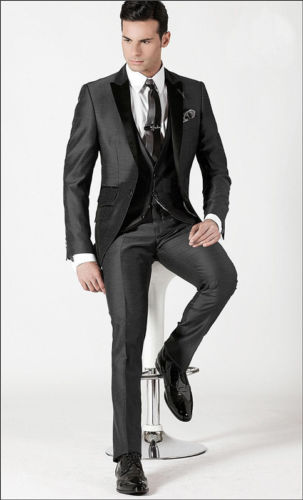 Slim Fit Groom Tuxedos Men's Suits Black GroomsmanBest Man WeddingProm Suits 3 (coat + pants + vest) Custom made, Gold
Slim Fit Groom Tuxedos Men's Suits Black GroomsmanBest Man WeddingProm Suits 3 (coat + pants + vest) Custom made, Gold