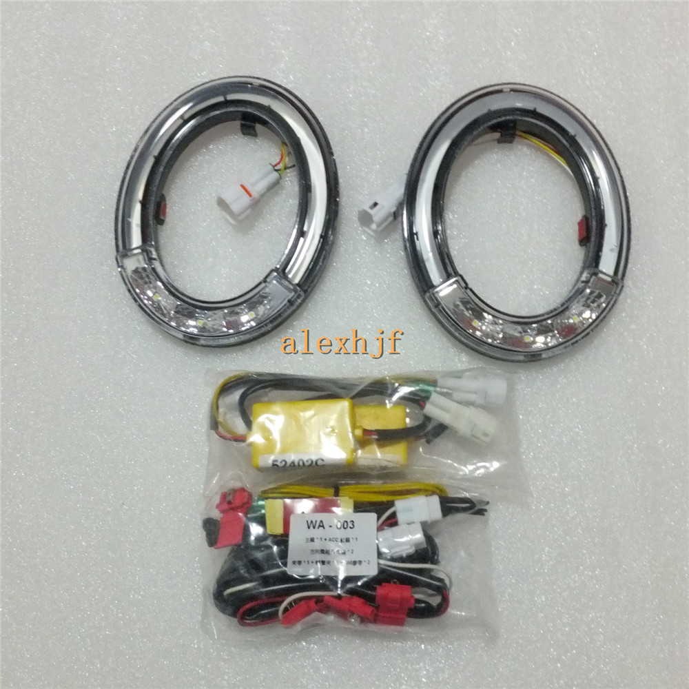 Car guiding dedicated DRL LED daytime running lights LED fog lamp case for NISSAN QASHQAI 2007~2013, pasting at fog lamp positon, White
Car guiding dedicated DRL LED daytime running lights LED fog lamp case for NISSAN QASHQAI 2007~2013, pasting at fog lamp positon, White