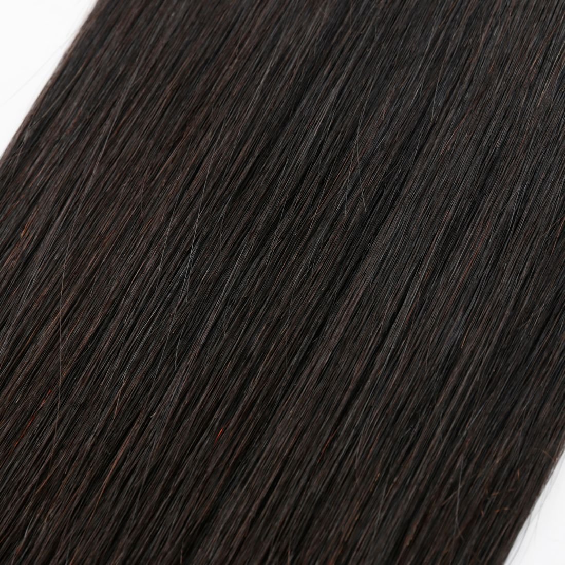 dora 18" silk Straight Ponytail Hair Extension Human Hair Wrap Ponytail Hairpiece 100g natural color 1#