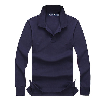 Free Shipping autumn and winter new high-quality men's fashion long-sleeved POLO shirt casual men's POLO shirt Long sleeves size S-XXL