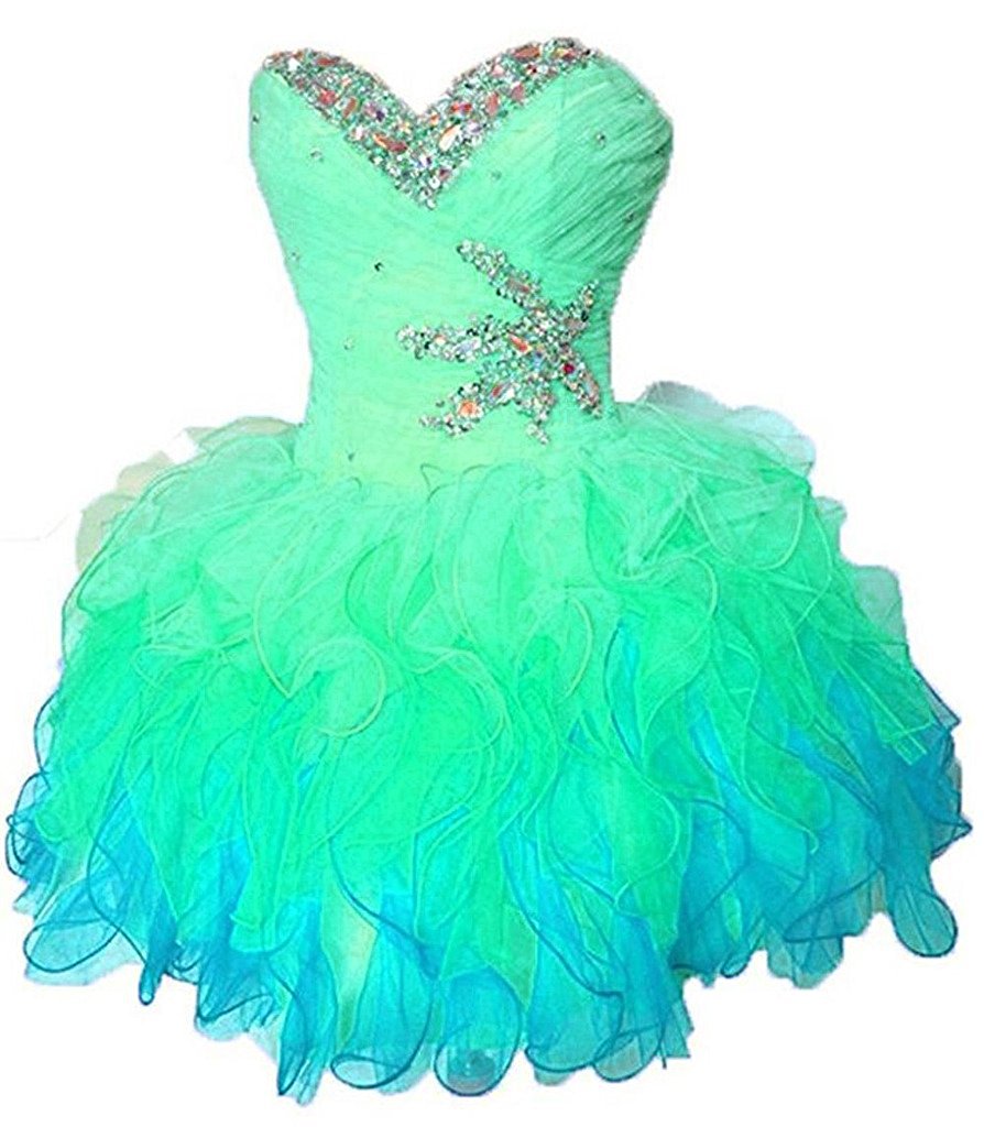 2021 Sweetheart Mini Short Prom Homecoming Dresses Plus Size Beaded Crystals Graduation Gown For Cocktail Party
