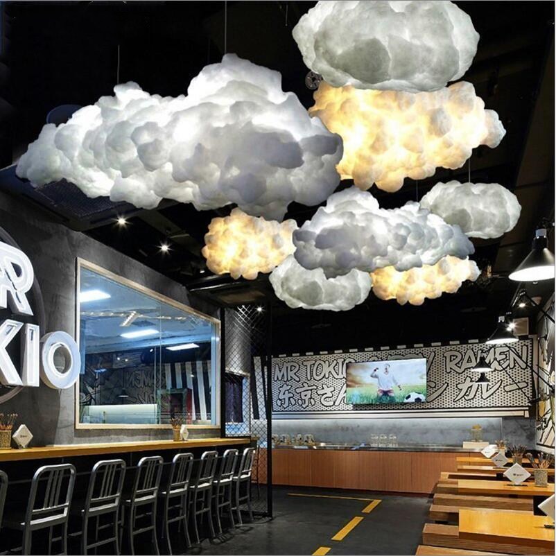 Modern Creative Romantic White Silk Cotton Clouds Pendant Light White Soft Floating Hanging Light Living room Bedroom Restaurant
Modern Creative Romantic White Silk Cotton Clouds Pendant Light White Soft Floating Hanging Light Living room Bedroom Restaurant