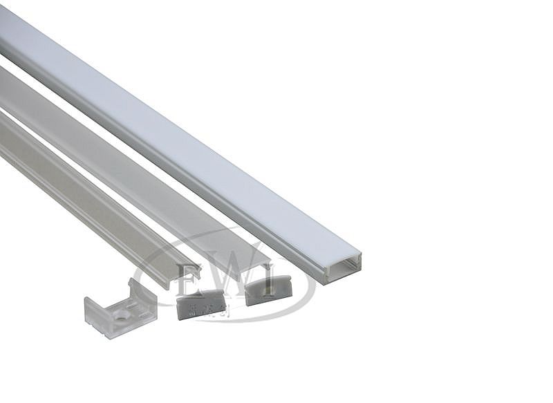 U type aluminium LED profile for indoor flooring light smd5050,5630,3528, led channel, alu profile(10X0.5M)