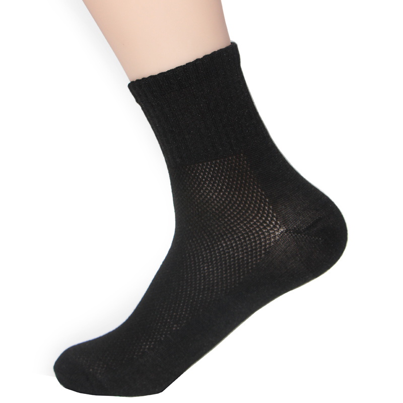 Wholesale-10 Pieces/ Lot Fashion New Summer Autumn Men's Socks Quality Cotton Polyester Sports Mesh Breathable Sock For Men Free