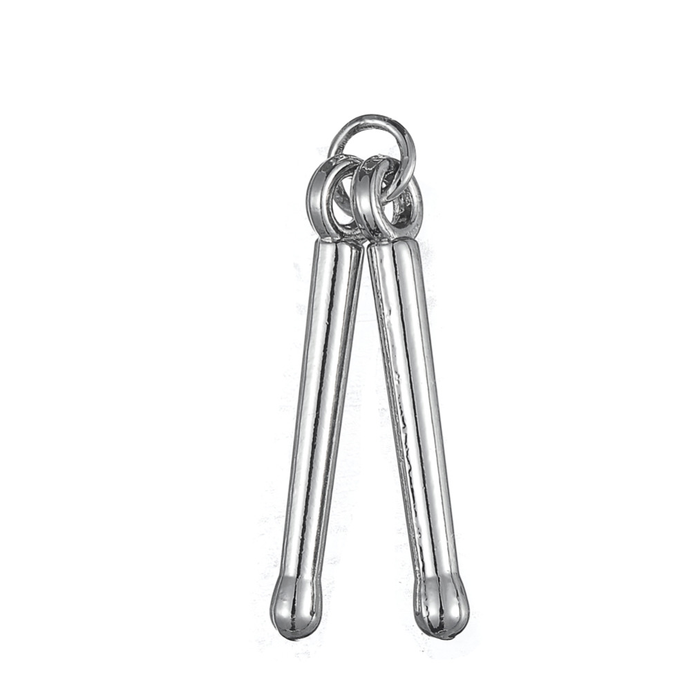 18K Gold & Silver Plated Drum Stick Pendant Musical Charms Wholesale 20pcs Easy to diy for you
18K Gold & Silver Plated Drum Stick Pendant Musical Charms Wholesale 20pcs Easy to diy for you