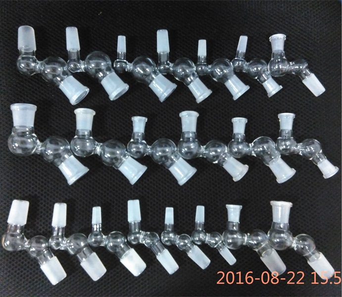 20 styles Glass 45 Degree Bent Converter Glass Bong Adapter 10mm 14mm male female on Glass Adapter Joint Adapter
20 styles Glass 45 Degree Bent Converter Glass Bong Adapter 10mm 14mm male female on Glass Adapter Joint Adapter