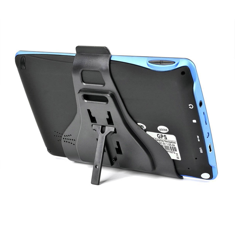 7 inch Car GPS Navigation Bluetooth Handsfree Call AVIN Truck Navigator HD Touch Screen 800*480 MP4 FM 8GB 3D Maps