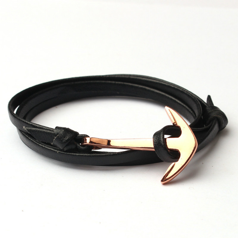Gold Alloy Anchor Leather Bracelets Unisex Leather Charm Bracelets Women Men Multilayer Leather Wrap Bracelets Fashion Jewelry
Gold Alloy Anchor Leather Bracelets Unisex Leather Charm Bracelets Women Men Multilayer Leather Wrap Bracelets Fashion Jewelry