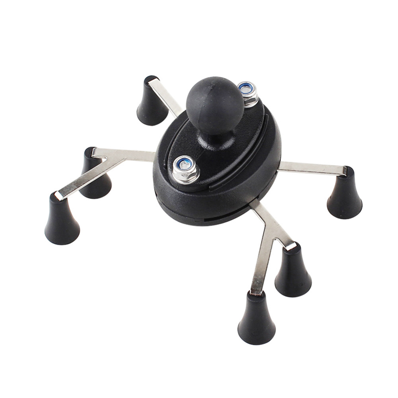 Adjustable Shockproof Mobile Phone Auto Phone Holder for Motorcycle GPS Bike Bicycle Handlebar and Motor Car Rearview Mirror Mount Stand