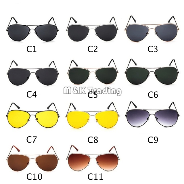 Wholesale Sunglasses Metal Classic Pilot Sun Glasses For Men And Women Night Vision Goggles 
Wholesale Sunglasses Metal Classic Pilot Sun Glasses For Men And Women Night Vision Goggles