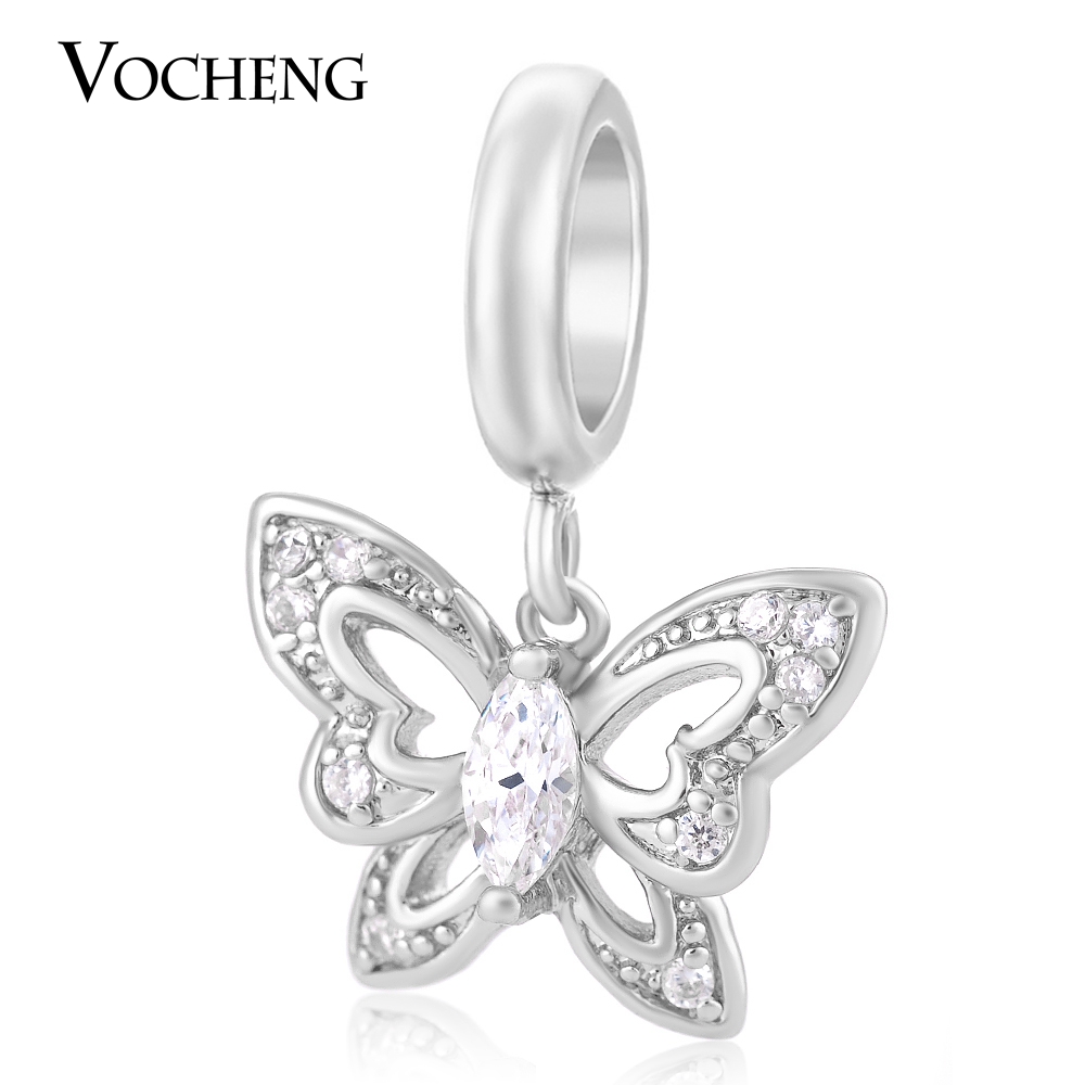 VOCHENG Endless Charms 3 Colors Bracelet Charm Inlaid CZ Stone Brass Material Non-fading Butterfly Interchangeable Jewelry VC-146
VOCHENG Endless Charms 3 Colors Bracelet Charm Inlaid CZ Stone Brass Material Non-fading Butterfly Interchangeable Jewelry VC-146