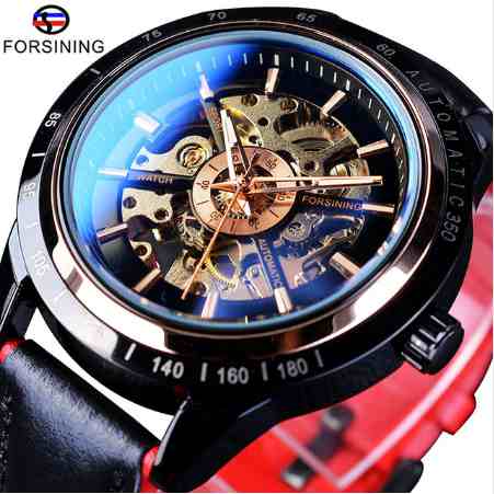 Forsining Motorcycle Design Transparent Genuine Red Black Belt Waterproof Skeleton Men Automatic Watches Top Brand Luxury Clock, White gold
Forsining Motorcycle Design Transparent Genuine Red Black Belt Waterproof Skeleton Men Automatic Watches Top Brand Luxury Clock, White gold