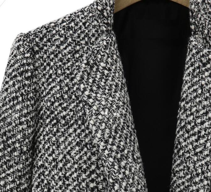 New women's Clothing high-grade cloth thickening long-sleeved overcoat cultivate morality Autumn winter Dust coat clothes gift ems free