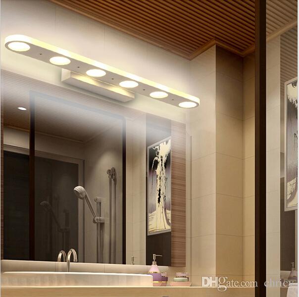 Creative bathroom vanity led light led mirror lights modern wall lamps bathroom dress room make up bathroom lighting wall sconces lamp