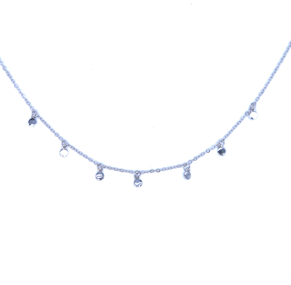 factory wholesale cheap dainty delicate tiny mini dots charm choker statement women fashion jewelry necklace