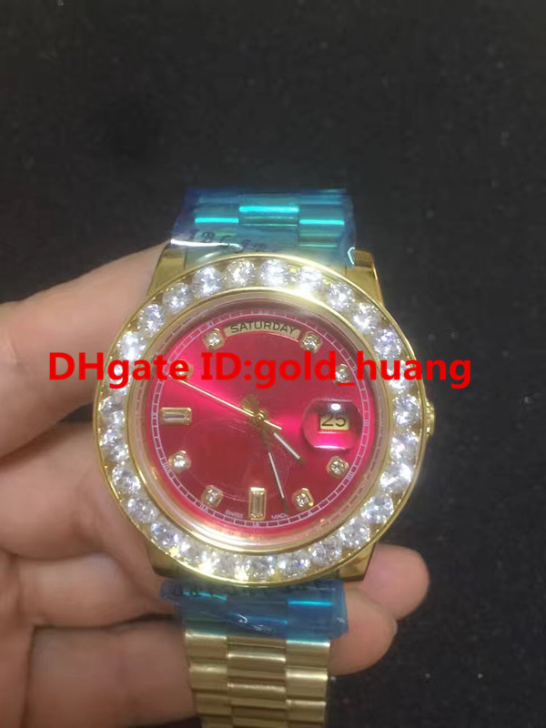 2016 NEW Top Luxury Gold Diamonds Mechanical Watches man watches wholesale watches series (gules) dial Automatic men's watch
2016 NEW Top Luxury Gold Diamonds Mechanical Watches man watches wholesale watches series (gules) dial Automatic men's watch